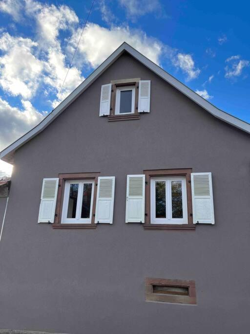 Le Gite Des Cigogneaux Schwenheim Bagian luar foto